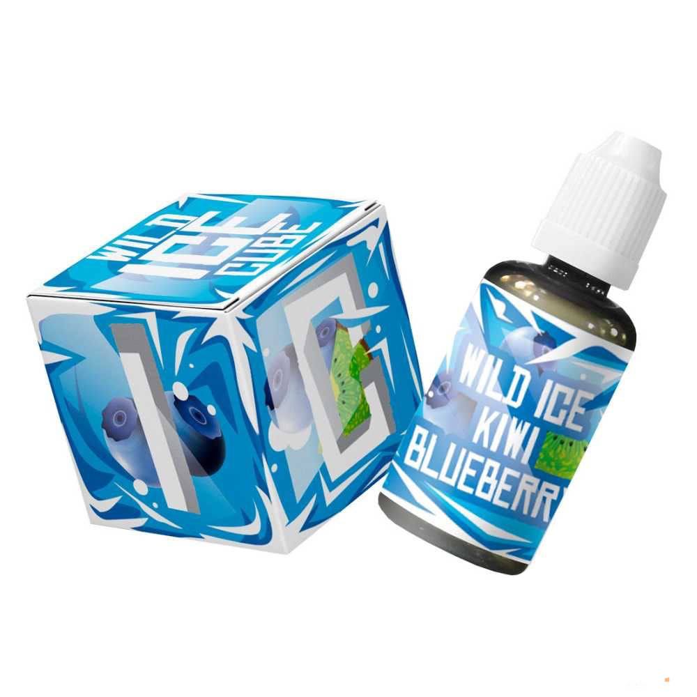 Жидкость Wild Ice Cube Salt - Kiwi Blueberry 30мл (Salt 2)