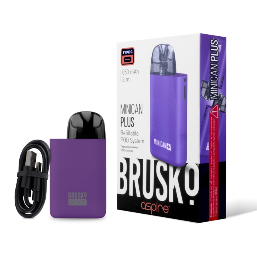 Brusko Minican Plus 850mAh (Фиолетовый)