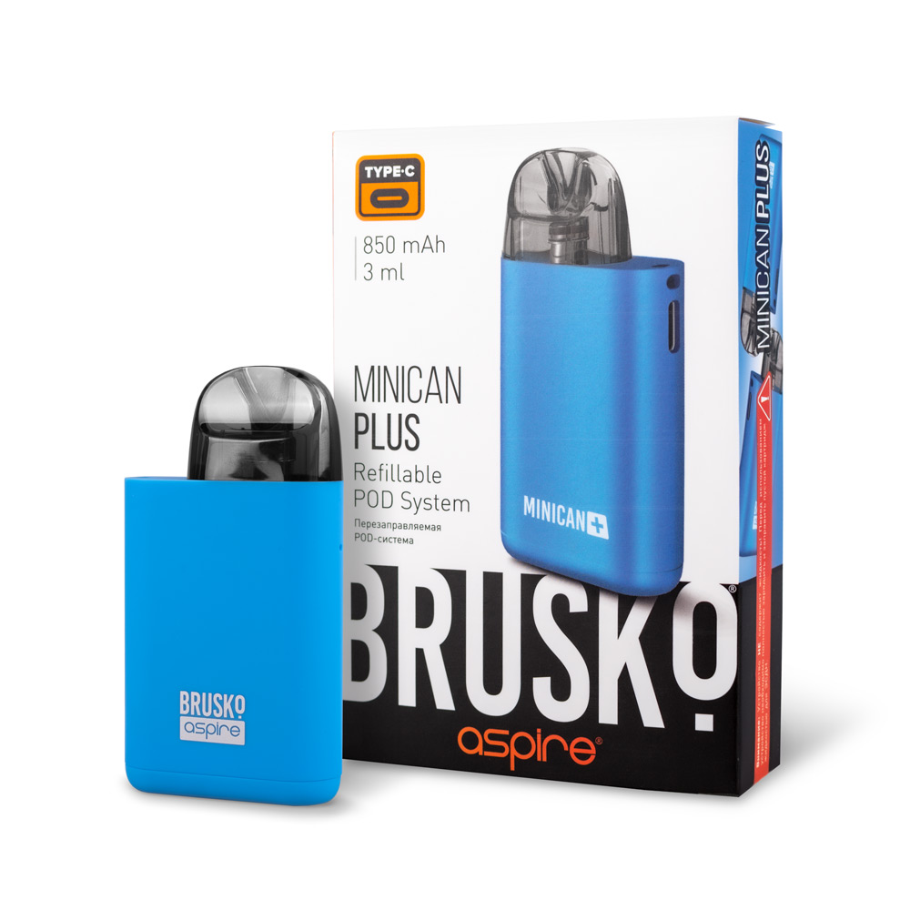 Brusko Minican Plus 850mAh (Синий)
