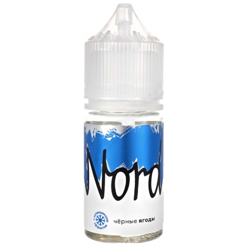 Жидкость Nord Salt - Черные ягоды 30мл (0мг+бустер 36мг)