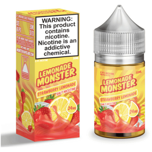 Жидкость Lemonade Monster Salt - Strawberry 30мл (20mg)