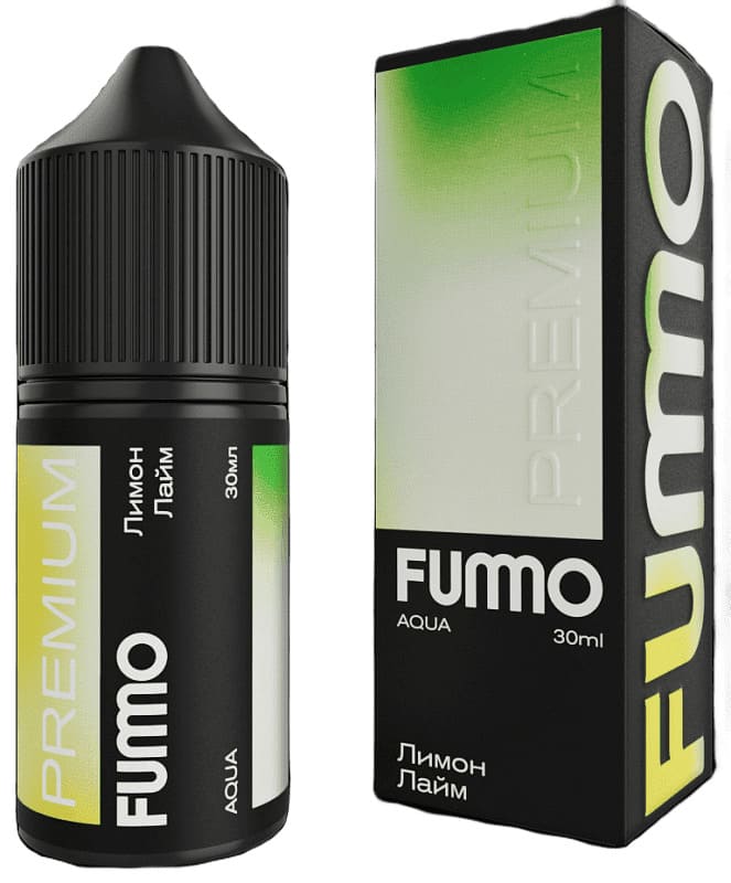 Жидкость FUMMO AQUA - Лимон Лайм 30мл (20 Hard)