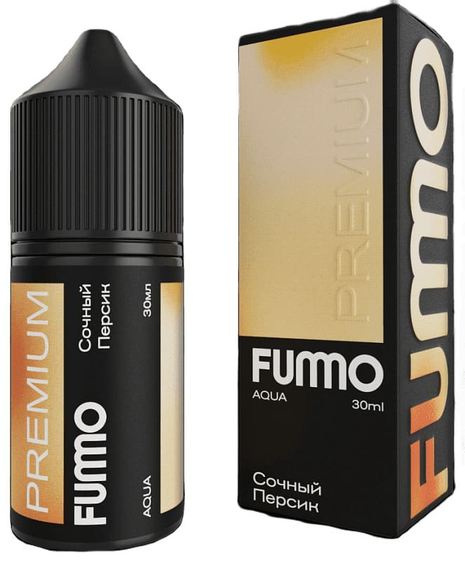 Жидкость FUMMO AQUA - Сочный Персик 30мл (20 Hard)