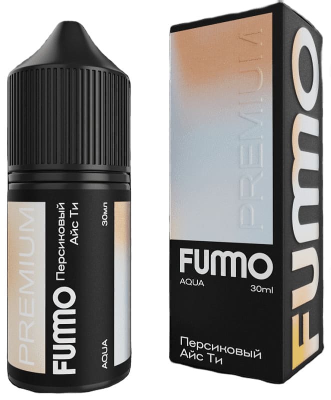 Жидкость FUMMO AQUA - Персиковый Айс Ти 30мл (20mg)