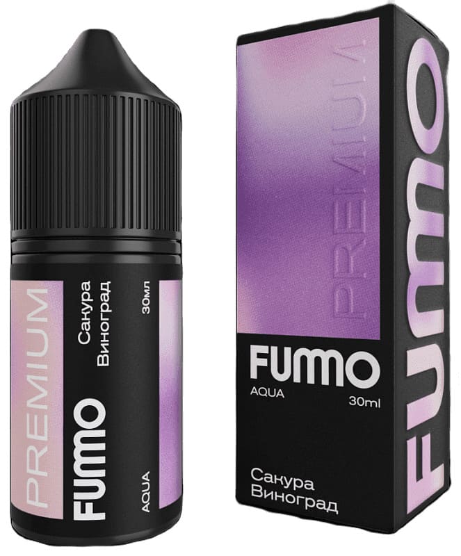 Жидкость FUMMO AQUA - Сакура Виноград 30мл (20 Hard)