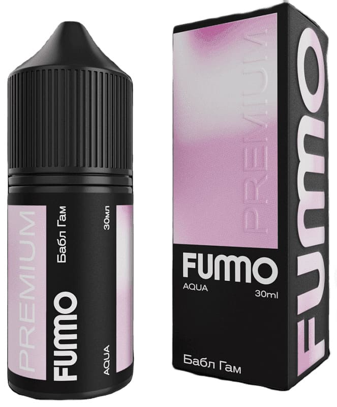Жидкость FUMMO AQUA - Бабл Гам 30мл (20 Hard)