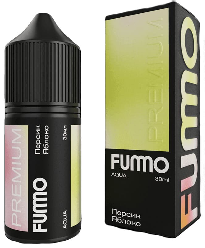 Жидкость FUMMO AQUA - Персик Яблоко 30мл (20 Hard)