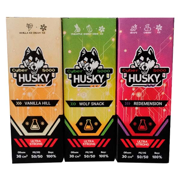 Жидкость Husky Cyber Salt - Wolf Snack 30мл (20 Strong)